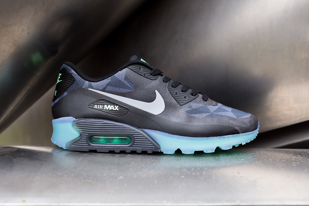 Nike – Air Max 90 ICE QS (black / cool grey) ...
